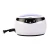 New Arrival High Quality Custom Logo Adjustable Portable Ultrasonic Cleaner 0.65l Industrial For Glasses
