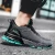 Import New Arrival Mens High Quality Men Knitted Mesh Air Cushion Team Sports Fashion Sneakers Marathon Breathable Running Shoes from China