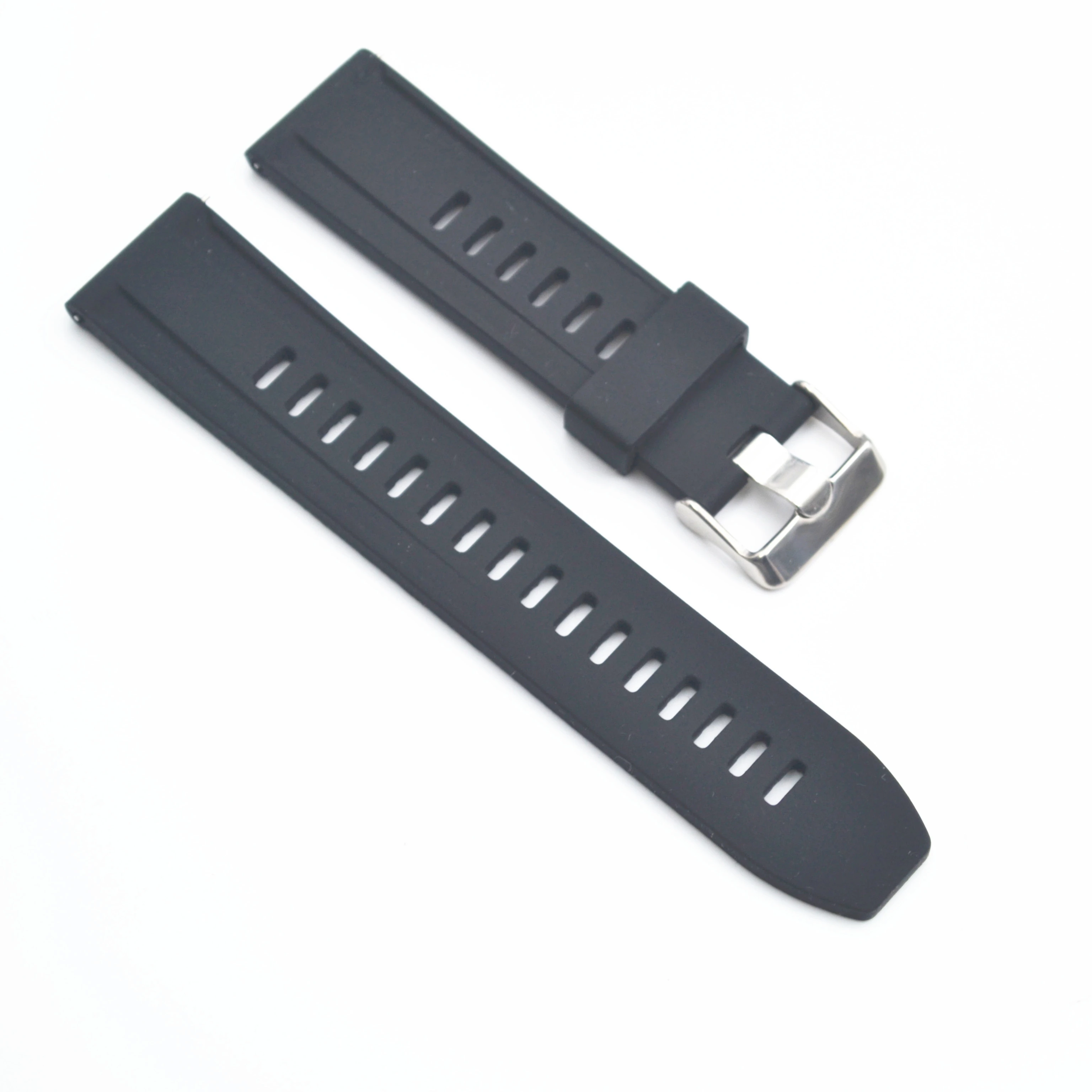 New arrival transparent silicone watch strap with quick release for smart watch band