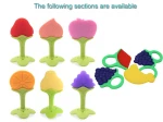 New Design Baby Teether, Soft Bpa Free Baby Teether, Food Grade Silicone Teether Fruit