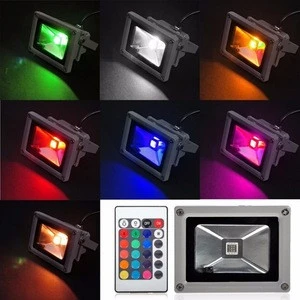 New Design Color Changing RGB Led Lights 16 Colors 4Modes LED Flood Lighting with 24Key IR Remote Control