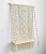 Import New design hanging wall mirror macrame fringe round ant nordic home decor with great price from China