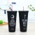 Import New Design Inside Double Wall Straw Cup with screw top lid 16 oz from China