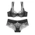 Import New design ladies transparent sexy bra panty set girls breathable underwear from China