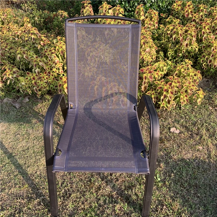 New Design Modern Outdoor Rattan Garden Chair Armrest Leisure Chair
