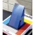 Import New Design Office Table Decoration Clear Transparent Deep Blue Top Grade Acrylic Bookends from China