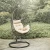 Import New design Patio Wicker outdoor indoor furniture Hanging Egg Chair rattan Swing chair from China