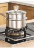 New  double layer cooking pot milk pot  stainless steel pot