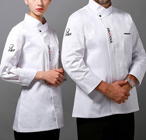 New Fashion Long Or Short Sleeves Restaurant Hotel Coats Jackets Cooking Chef Clothes