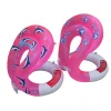 New fashion promotional eco-friendly plastic PVC inflatable swimming ring