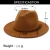 Import New Fashion Quality Wide Brim Hat Women Wool Felt Hats Customized Men Wool Felt cap Fedora Hats from China