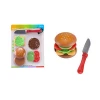 New style bread toys food hamburger sushi pretend play toys high quality kitchen toys