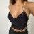 Import New Style Summer Pretty Girl Vest Bandage Sexy Lace Chain Metal Ring Satin Halter Crop Tank Top Women Lady Camisole from China