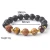 Import New Tiger Eye Stone Bodhi Five Elements Handcraft Jewelry Accessories 10mm Natural Energy Black Volcanic Stone Bracelet from China