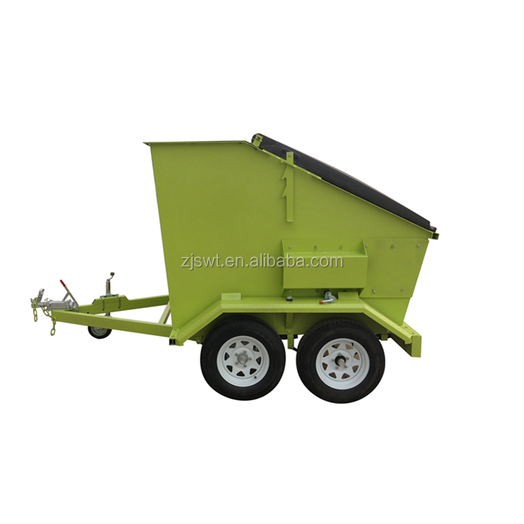 Buy New Type Of Garbage Box Trailer For Clean Up And Transport Garbage ...
