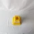 Import New Yellow plastic square road cone can customized color content caution cones from China