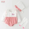 newborn baby clothes princess 2020 one-piece romper autumn ins baby suits toddler clothes autumn clothes kids boys and girls