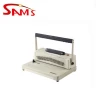 Newest commercial plastic coil a4 spiral binding machine