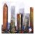 Import Newest Design Modern City Wall Decor Abstract Canvas Wall Art For Hotel from China