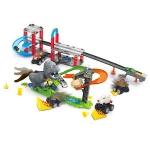 Newest railway car slot car toy with 8 pcs  cars  toys for kids TL59579988-84