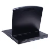 NO MOQ 8 Port 1920*1200@60HZ VGA USB PS2 19 Inch LCD KVM Console With Keyboard and mouse