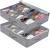 Import Non Woven Home Storage Organizer Shoe Storage Bag Under The Bed Organizer from China
