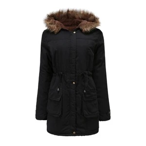 NS3636 Winter Women Casual Fashion Plus Size Cotton Coats