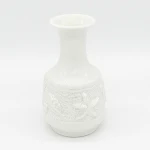 Ocean Theme Embossed Ceramic Flower Vase