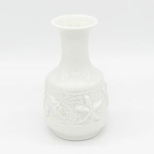 Ocean Theme Embossed Ceramic Flower Vase