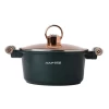 OEM Accept 24CM Cooking Pot Nonstick Round Stone Soup Pot
