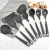 Import OEM Accept Silicone Kitchen Utensil 10pcs Heat Resistant Non-Stick silicone kitchenware Silicone Cooking Utensil from China