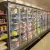 Import OEM BLUE OCEAN commercial cooling glass display cabinet refrigeration equipment for supermarket use from China