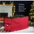 Import OEM Custom Waterproof Large Heavy Duty Red Reusable Storage Bag for Christmas Tree with 3 Wheels from China