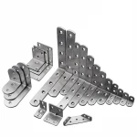 OEM Factory Precision corner brace Custom aluminum stainless steel Sheet Metal Fabrication Service Deep Drawn CNC Stamping Parts