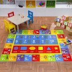 OEM Kid Rugs Hot Selling High Quality Kids Carpets Non Slip Colorful Kid Carpet