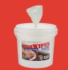 OEM service gym cleaning wet wipes in big tube packing
