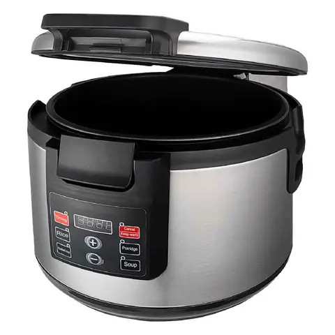 Okicook 16L Big Size For Hotel Restaurant Black Electric Commercial Rice Cooker Kitchen Appliances