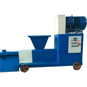 olive biomass straw wood sawdust coffee grounds briquette making machine