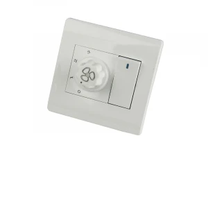 One open single control Wall electric ceiling fan speed control switch socket panel governor with light switch