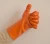 Import Orange No Slip PVC Rubber Waterproof Household Cleaning Glove for Catch Fishing from China