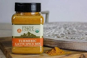 Organic Turmeric Latte Spice Mix (7 OZ, 198 gms) Jar