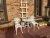 Import outdoor cast aluminum table and chairs from China