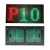 Import Outdoor Dual Color P10 LED Scrolling Sing, P10 LED Message Board, Bicolor Text LED Display from China