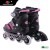 Import outdoor girls and adults flashing PU wheel roller skate inline skate from China