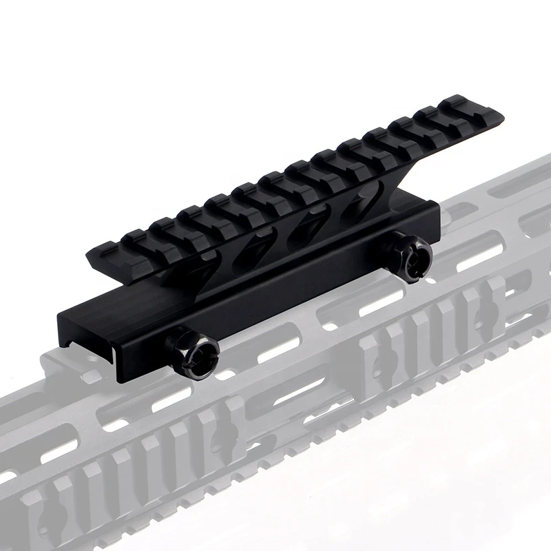 Outdoor Hunting accessories High Profile 5.5 inch Length 13 Slot Lightweight Riser Mount Picatinny rail scope mount
