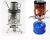 Import Outdoor Stainless Steel Natural Gas Heater, Easy-to-Operate Camping Stove, Mini Heating Stove from China