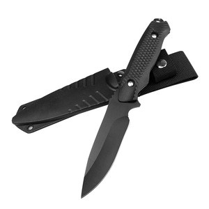 Outdoor Survival tools lifesaving hunting knives Diving knife 7.8 Inch tactics hunting knife with Hard Sheath