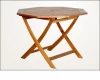 Outdoor Wooden Octagonal Table, Oiled finishing