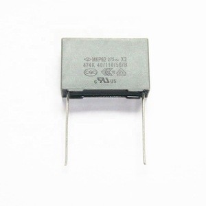 P62 filter capacitor 474K275V anti-jamming X2 capacitor 275V474K pin spacing 22MM power supply capacitor