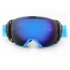 Panlees Sport Glasses  Blue Snowboard Eyewear Anti-fog Double Lens UV Snowflake Sunglasses Mirror Lens Ski